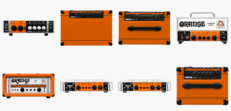 Orange Bass Amps