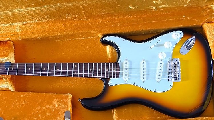 Yellow 1959 Fender Stratocaster