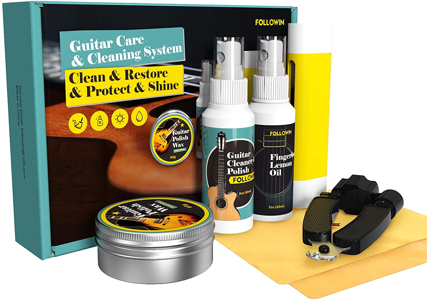 best electric guitar cleaning kit