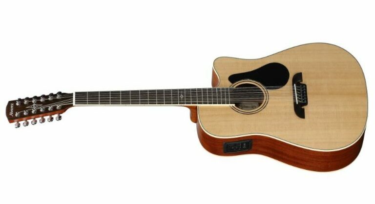 thin neck acoustic guitar