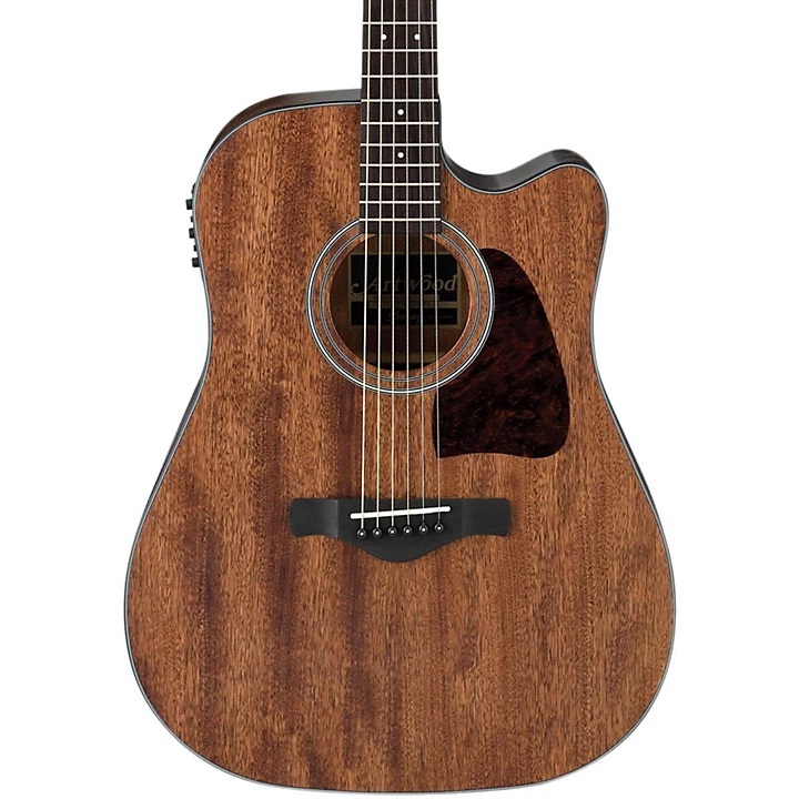 Ibanez AW54CEOPN Artwood Dreadnought Acoustic-Electric Guitar Open Pore Natural | Guitar Center