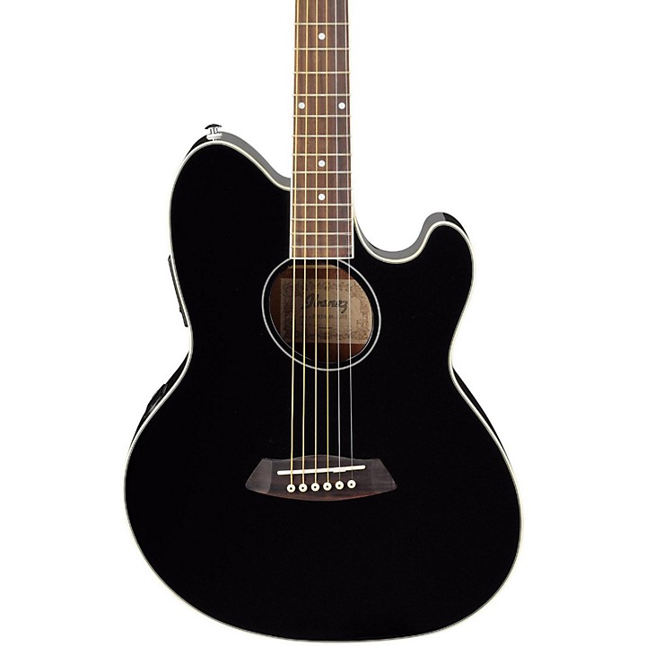 Ibanez Talman TCY10 Acoustic-Electric Guitar Black | Guitar Center