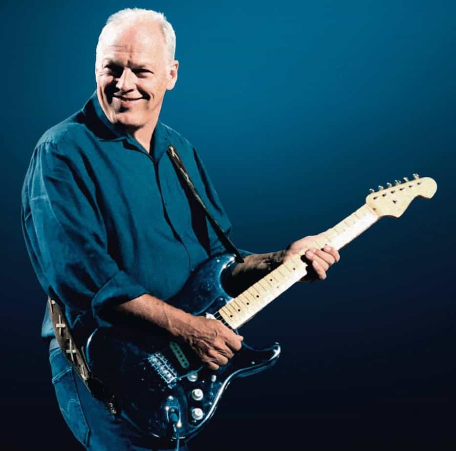David Gilmour playing The Black Strat