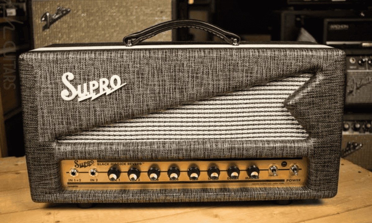 My Supro Black Magick Reverb Head + 2x12 Cab Review A Trip to the 70